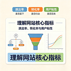 辽阳建站-理解网站核心指标：跳出率、转化率与用户粘性